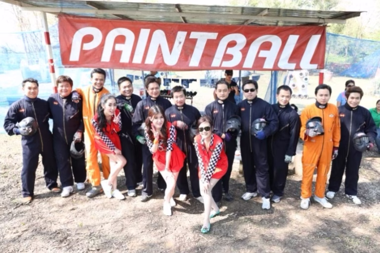 กิจกรรม Team Building Paintball