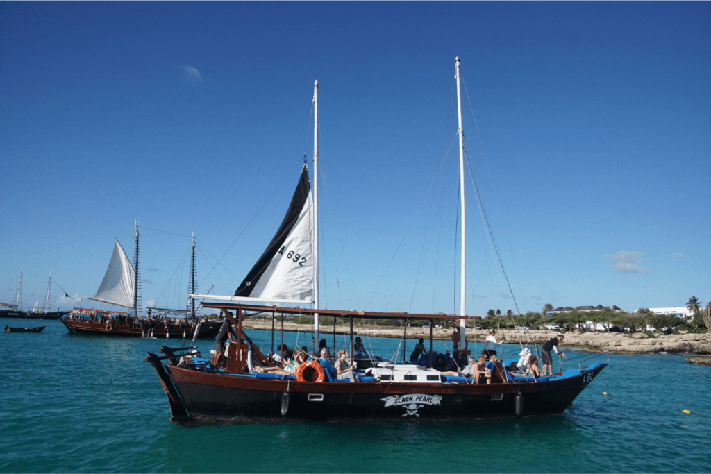 Outing aboard