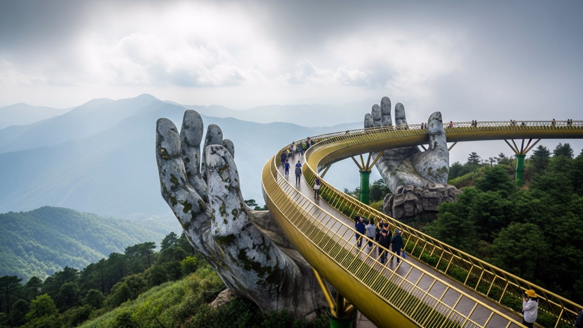 ทัวร์ Incentive เวียดนาม สะพานมือ Golden Bridge ดานัง