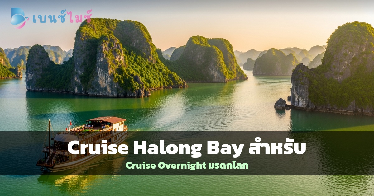 Cruise Halong Bay สำหรับ Incentive Group: ล่องเรือ…