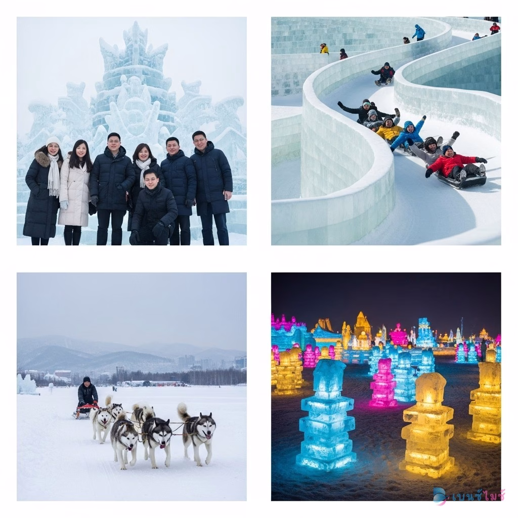 กิจกรรม Incentive Trip Harbin Ice Festival