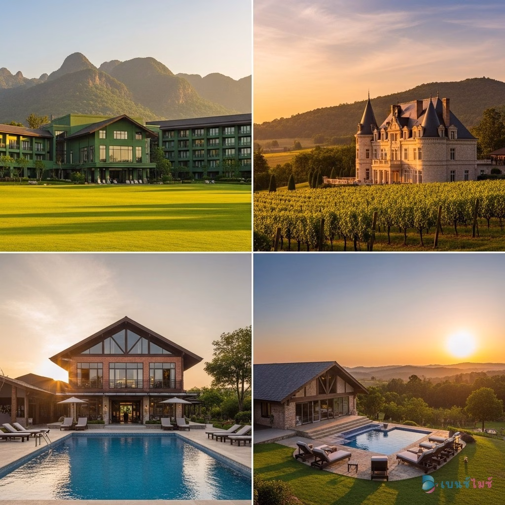 รีสอร์ทเขาใหญ่สำหรับจัดกิจกรรมองค์กร The Greenery Chateau de Khaoyai Toscana Valley Lala Mukha