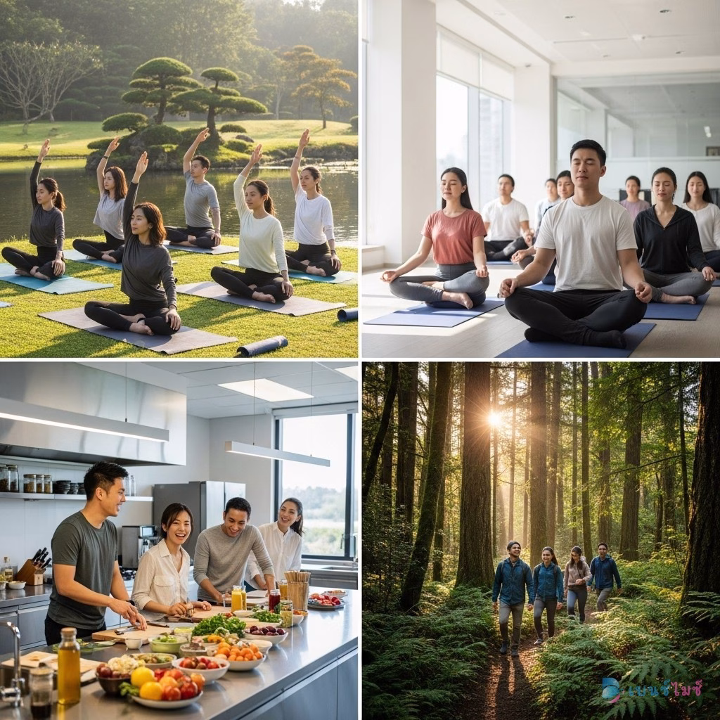 กิจกรรม Wellness และ Mental Health สำหรับองค์กร