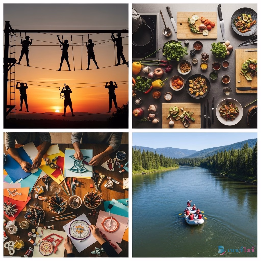 กิจกรรม In-person Team Building แบบพบหน้า