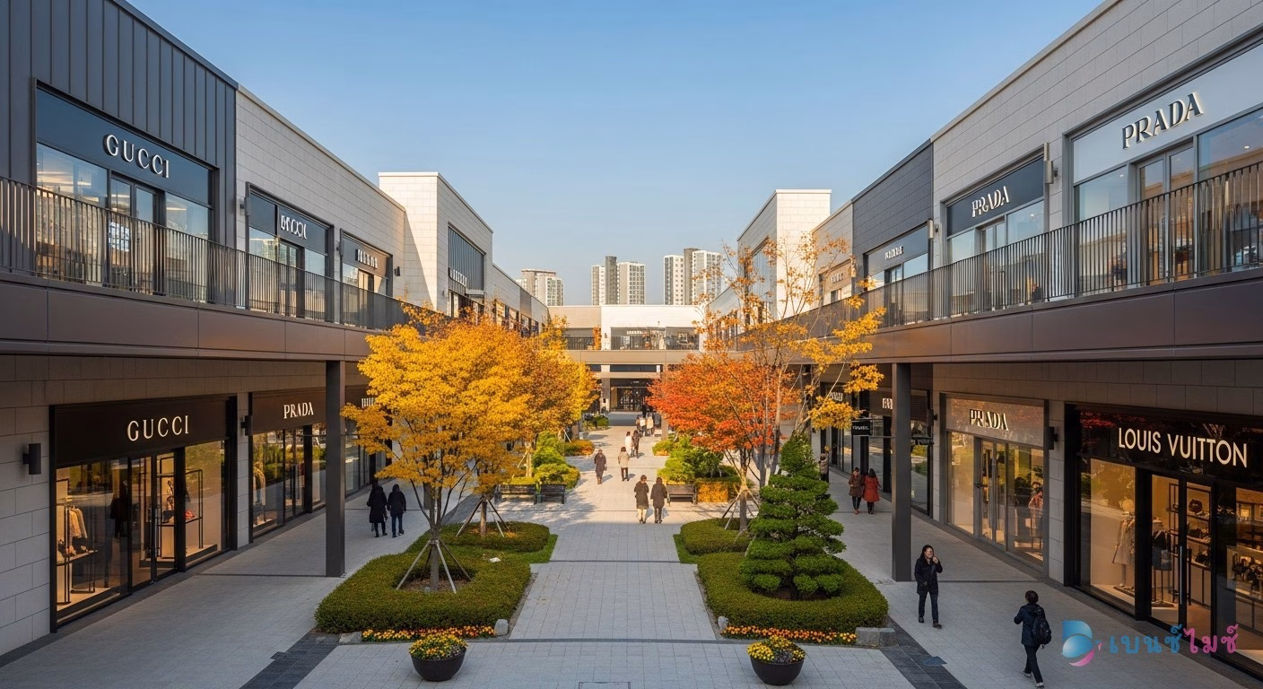 Premium Outlet เกาหลี แบรนด์เนมลดราคาสำหรับ Incentive Group