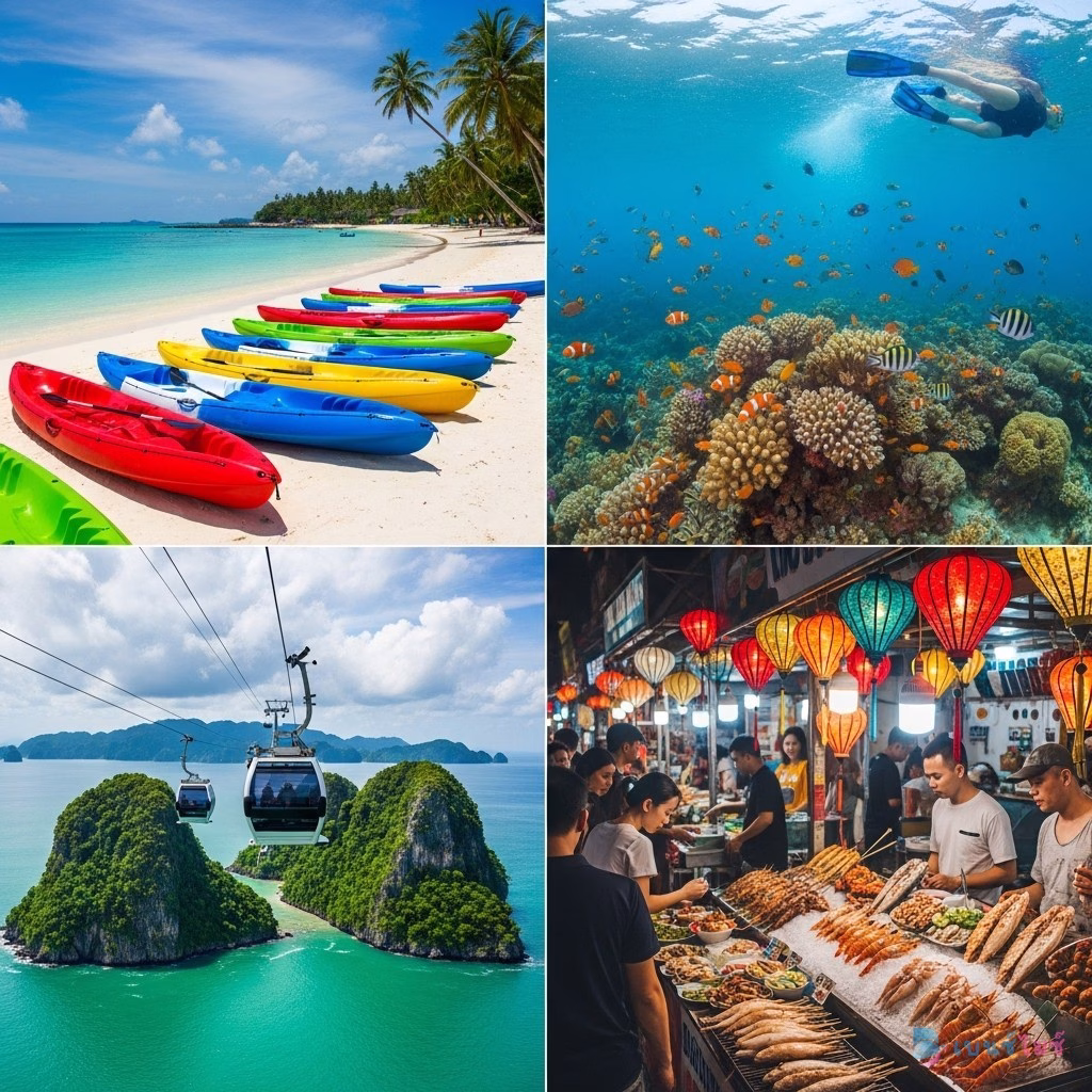 กิจกรรม Incentive Trip ฟู้โกว๊ก ดำน้ำ กีฬาทางน้ำ ตลาดกลางคืน เกาะสวย